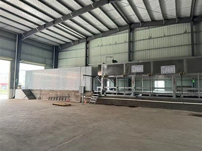 Industriell isblockmaskin